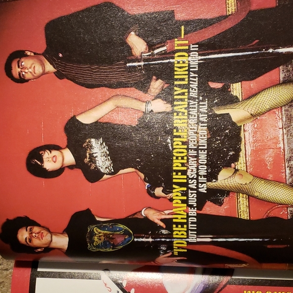 AP Alternative Press magazine, AFI cover story, 2003 - Picture 6 of 10